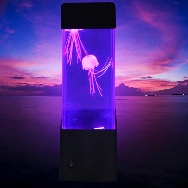 Colorful LED jellyfish night light - 𝓢𝓱𝓸𝓹𝓵𝓮𝓬𝔂