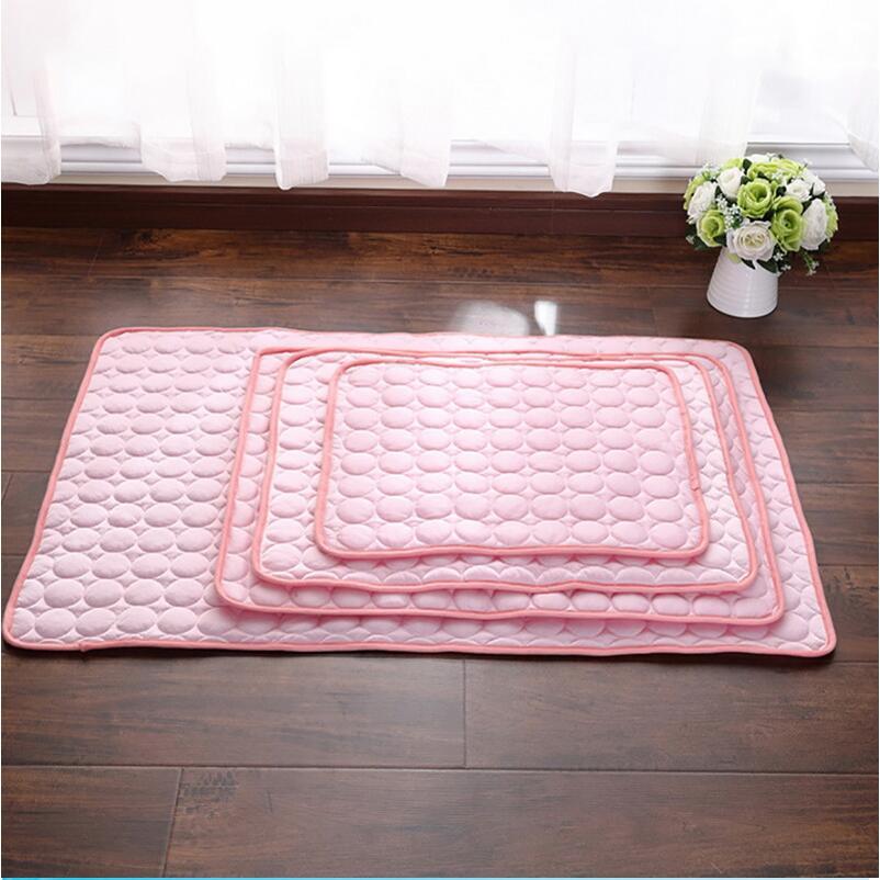 Pet Dog Cat Ice Silk Cold Nest Pad For Cooling In Summer - 𝓢𝓱𝓸𝓹𝓵𝓮𝓬𝔂