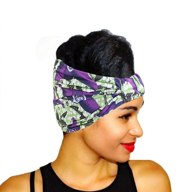 African Pattern Print Headband For Women Twist Style - 𝓢𝓱𝓸𝓹𝓵𝓮𝓬𝔂