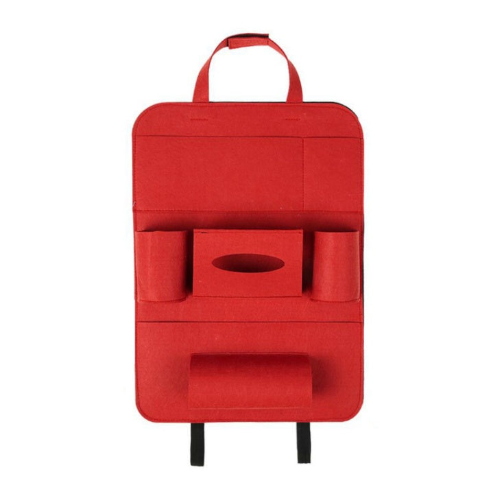 Auto Car Backseat Organizer Car-Styling Holder Multi-Pocket Seat Wool Felt Storage Multifunction Vehicle Accessories Bag - 𝓢𝓱𝓸𝓹𝓵𝓮𝓬𝔂