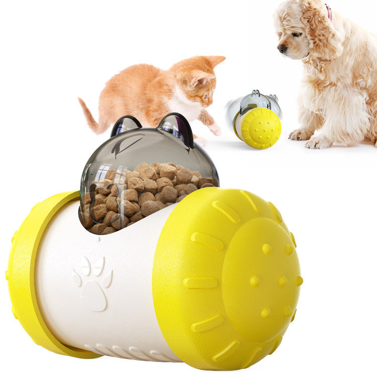 Funny Dog Treat Leaking Toy With Wheel Interactive Toy For Dogs Puppies Cats Pet Products Supplies Accessories - 𝓢𝓱𝓸𝓹𝓵𝓮𝓬𝔂