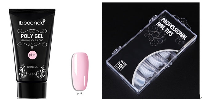 Painless And Rapid Extension Of Crystal Glue100-piece Boxed With Scaled Nail Crystal - 𝓢𝓱𝓸𝓹𝓵𝓮𝓬𝔂