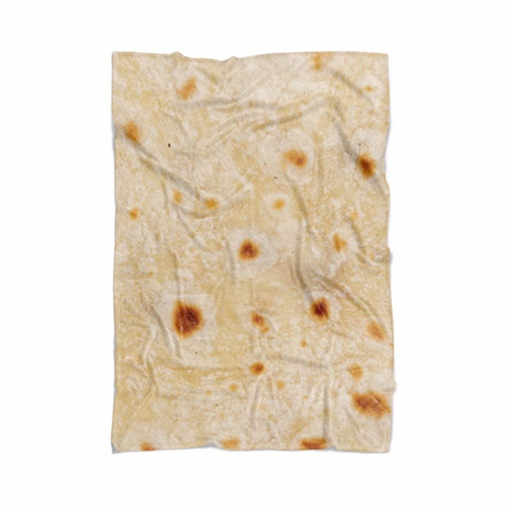 Super Soft Warm Flannel Burrito Blankets 280Gsm Round Shape Airplane Travel Throw Coral Fleece Tortilla Nap Wrap Blankets - 𝓢𝓱𝓸𝓹𝓵𝓮𝓬𝔂