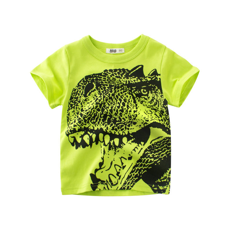 Summer Children's Short Sleeve T Shirt For Boys - 𝓢𝓱𝓸𝓹𝓵𝓮𝓬𝔂