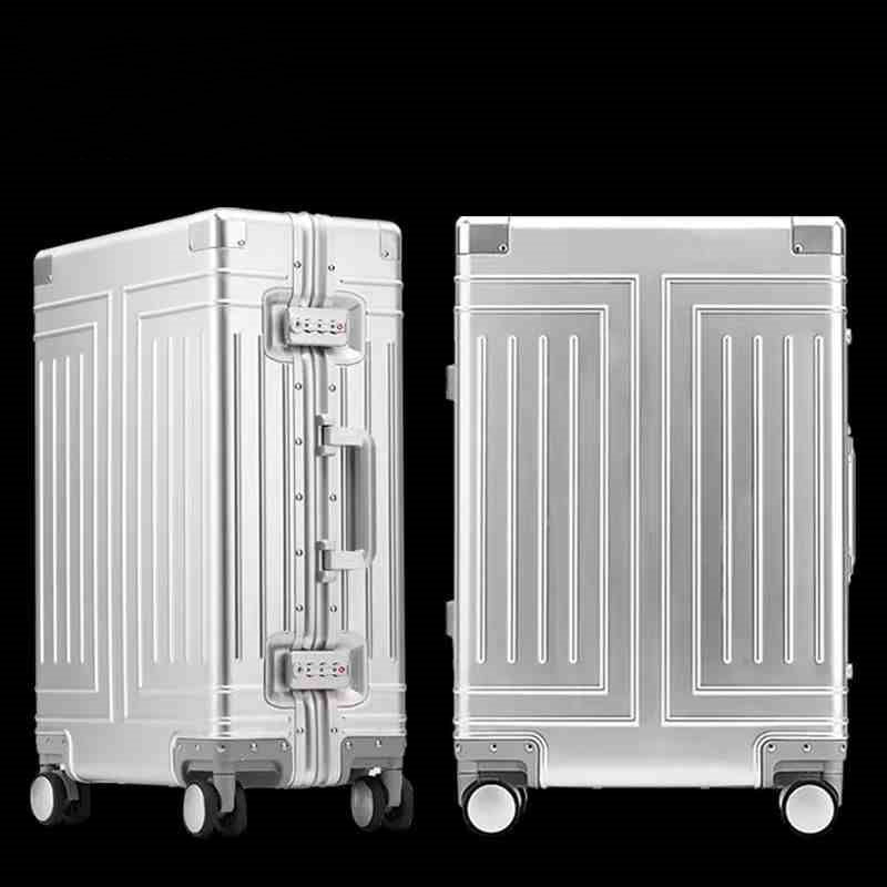 High End All Aluminum Magnesium Alloy Pull Rod Universal Wheel Luggage Compartment - 𝓢𝓱𝓸𝓹𝓵𝓮𝓬𝔂