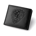 Men's Zipper Wallet Lion Embossed Pattern Animal - 𝓢𝓱𝓸𝓹𝓵𝓮𝓬𝔂