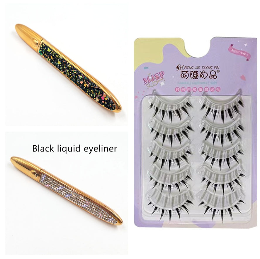 False Eyelashes Self-adhesive Eyeliner Multicolor - 𝓢𝓱𝓸𝓹𝓵𝓮𝓬𝔂