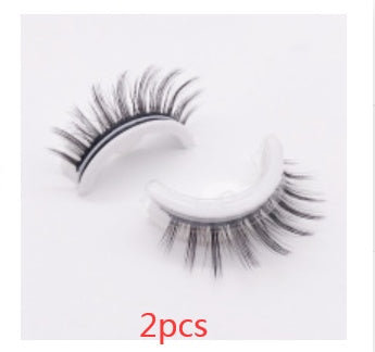 Reusable 3D Mink Lashes Natural False Eyelashes Self Adhesive Fake Glue Free Makeup Eyelash Extension Silk - 𝓢𝓱𝓸𝓹𝓵𝓮𝓬𝔂