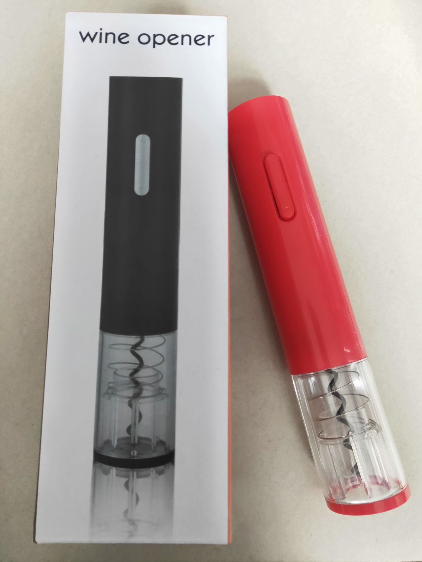 Electric Wine Opener Automatic Electric Wine Bottle Corkscrew Opener With Foil Cutter Wine Bottle Opener Kit - 𝓢𝓱𝓸𝓹𝓵𝓮𝓬𝔂