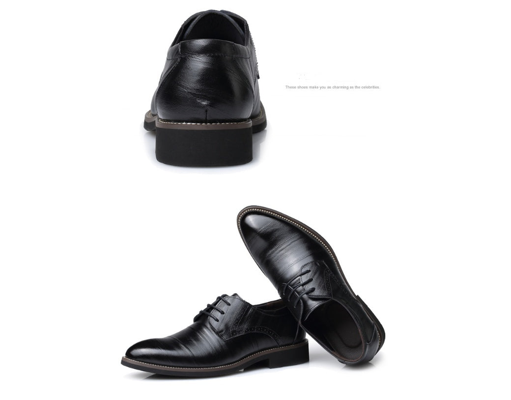 Men's leather shoes men's shoes dress business shoes large size men's shoes casual shoes - 𝓢𝓱𝓸𝓹𝓵𝓮𝓬𝔂