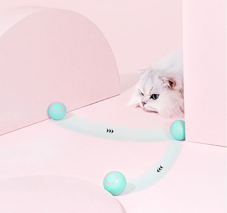Cat Gravity Intelligent Rolling Ball Tease Toy Pet Automatic Rotating Ball - 𝓢𝓱𝓸𝓹𝓵𝓮𝓬𝔂