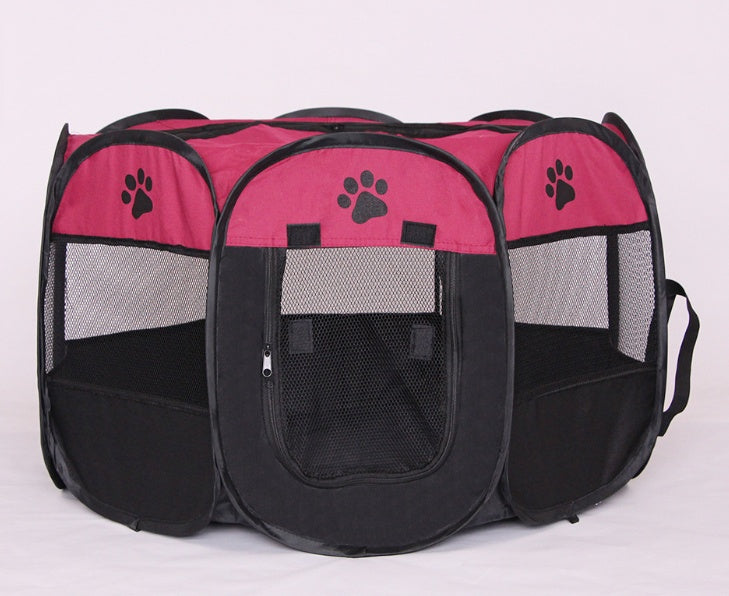 Fast folding octagonal pet fence, 600D Oxford cloth, waterproof and catching cat, dog cage, pet cage - 𝓢𝓱𝓸𝓹𝓵𝓮𝓬𝔂