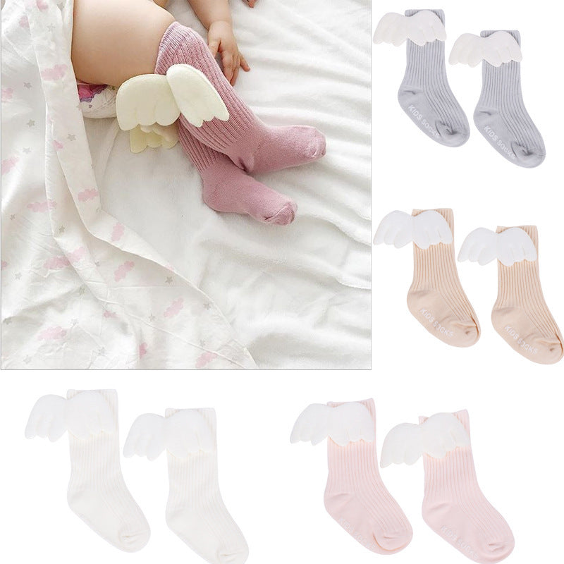 Children Socks Angel Wings Socks Baby Socks - 𝓢𝓱𝓸𝓹𝓵𝓮𝓬𝔂