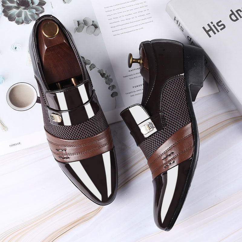 Men's shoes leather shoes men's casual shoes - 𝓢𝓱𝓸𝓹𝓵𝓮𝓬𝔂