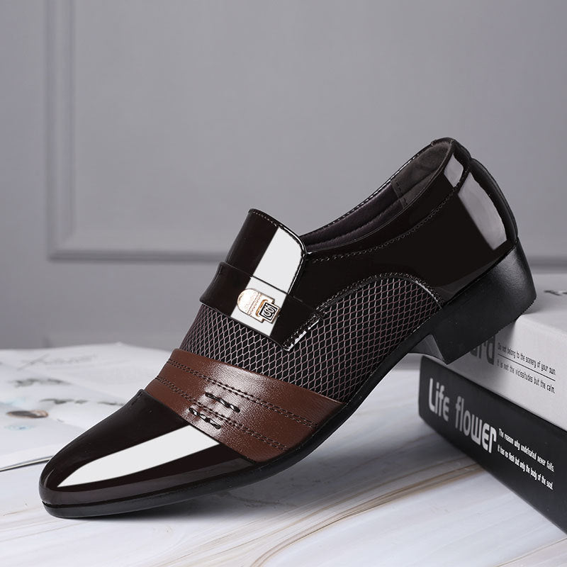 Men's shoes leather shoes men's casual shoes - 𝓢𝓱𝓸𝓹𝓵𝓮𝓬𝔂