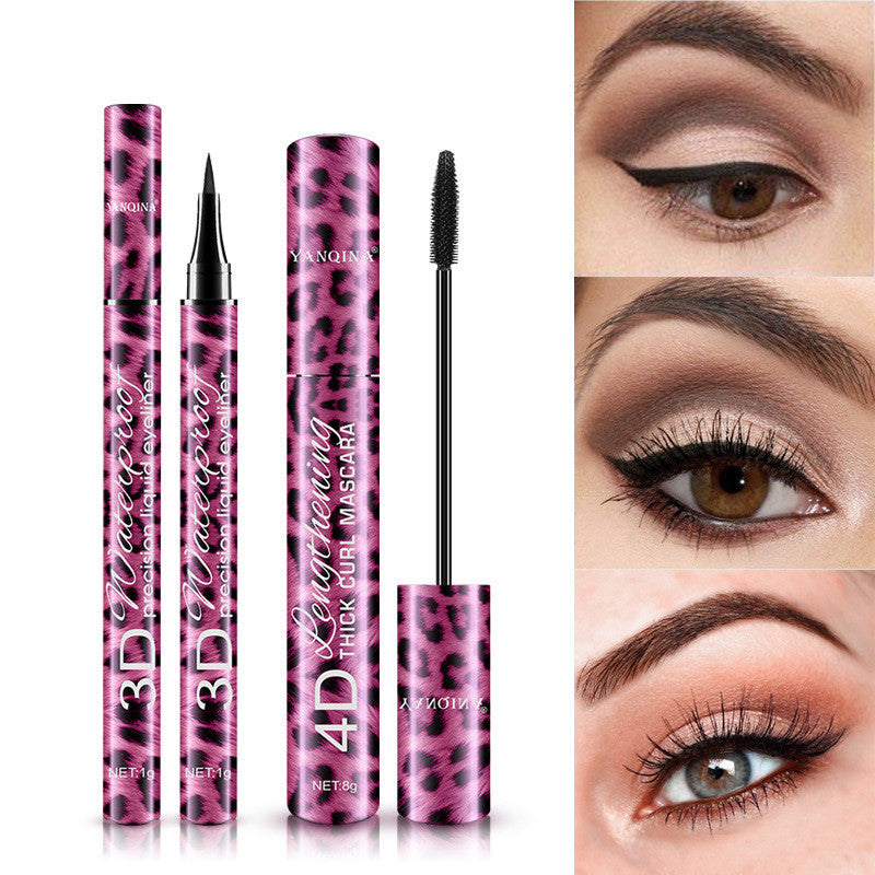 Makeup Red Leopard Eyeliner and Mascara Set - 𝓢𝓱𝓸𝓹𝓵𝓮𝓬𝔂