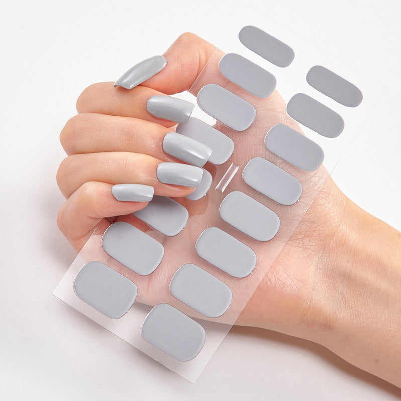 Nail Sticker Letter Color Nail Art Sticker Full Sticker - 𝓢𝓱𝓸𝓹𝓵𝓮𝓬𝔂
