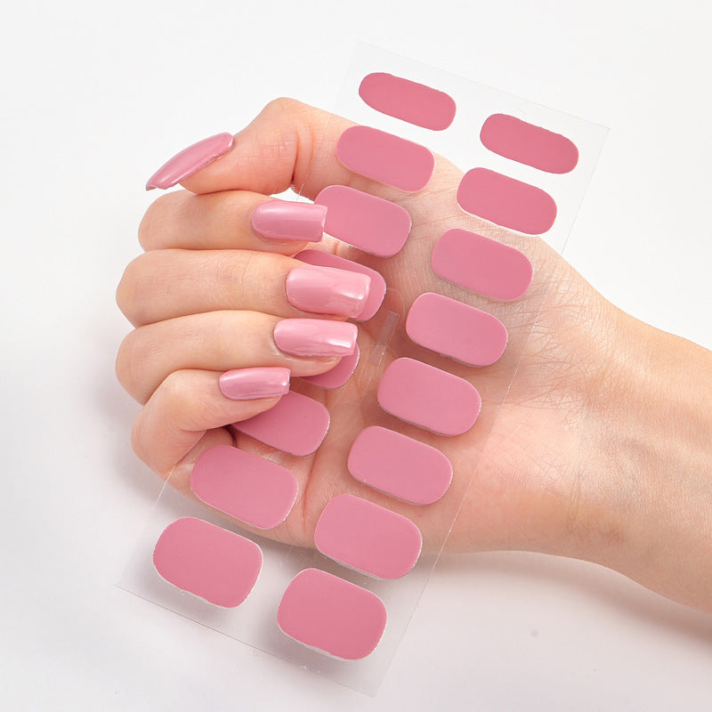 Nail Sticker Letter Color Nail Art Sticker Full Sticker - 𝓢𝓱𝓸𝓹𝓵𝓮𝓬𝔂