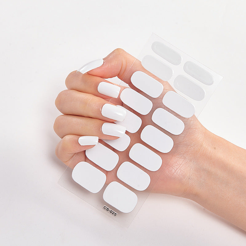 Nail Sticker Letter Color Nail Art Sticker Full Sticker - 𝓢𝓱𝓸𝓹𝓵𝓮𝓬𝔂