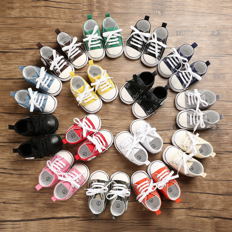 Baby soft-soled shoesBaby shoes canvas shoes - 𝓢𝓱𝓸𝓹𝓵𝓮𝓬𝔂