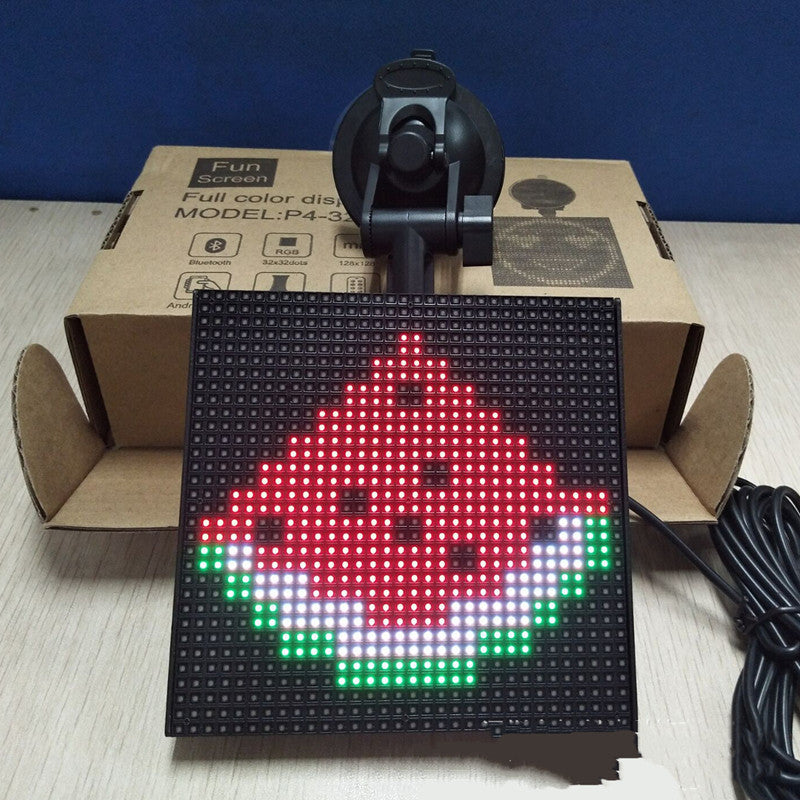 Full-Color Bluetooth Emoticon Car Led Display - 𝓢𝓱𝓸𝓹𝓵𝓮𝓬𝔂