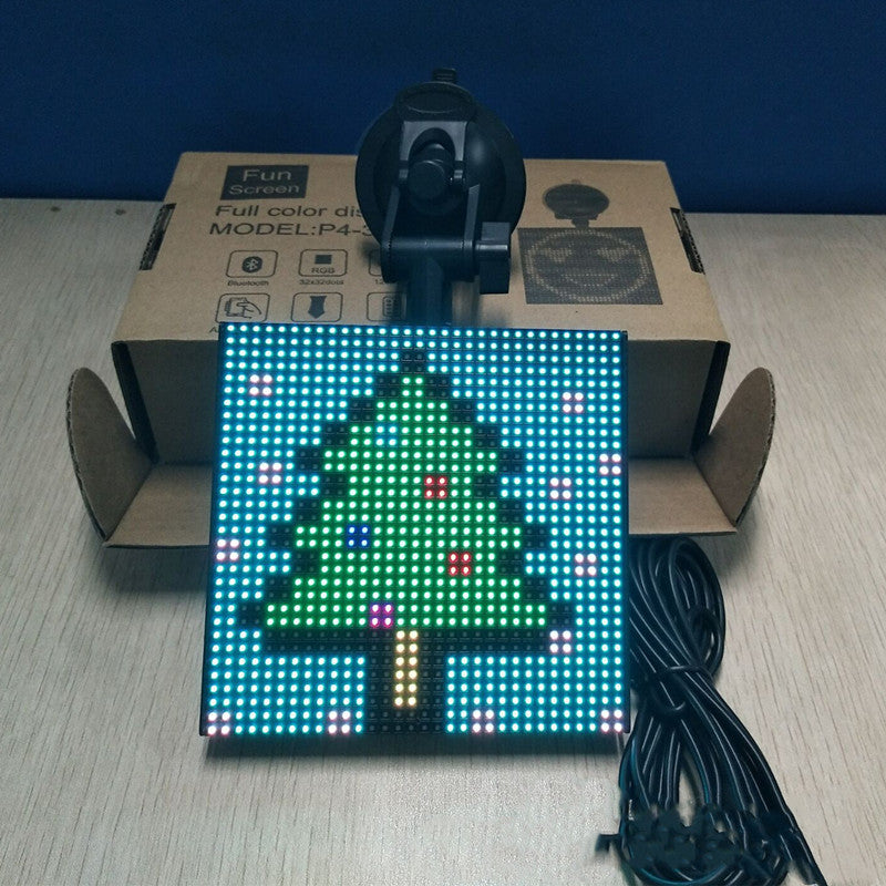 Full-Color Bluetooth Emoticon Car Led Display - 𝓢𝓱𝓸𝓹𝓵𝓮𝓬𝔂