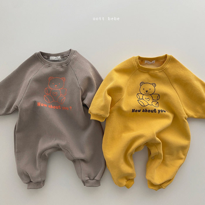 Baby long sleeve jumpsuit baby ha clothes - 𝓢𝓱𝓸𝓹𝓵𝓮𝓬𝔂