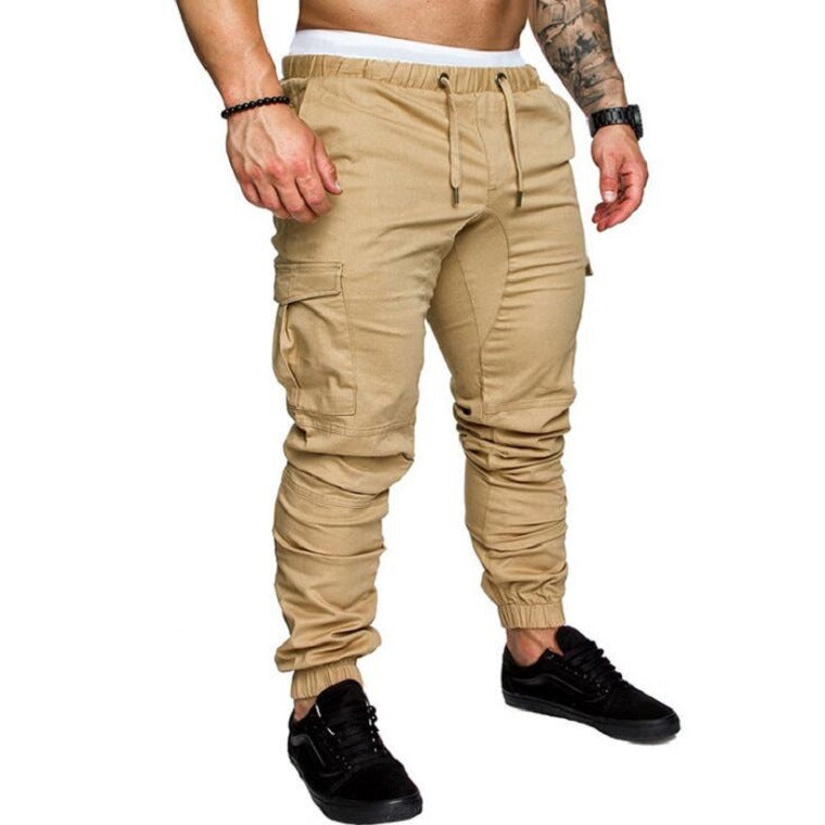 Men's Woven Fabric Casual Pants Drawstring Pants - 𝓢𝓱𝓸𝓹𝓵𝓮𝓬𝔂
