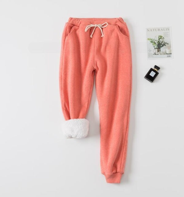 Lamb velvet padded sweatpants - 𝓢𝓱𝓸𝓹𝓵𝓮𝓬𝔂