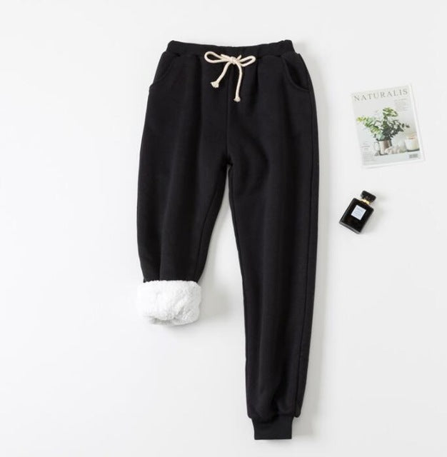 Lamb velvet padded sweatpants - 𝓢𝓱𝓸𝓹𝓵𝓮𝓬𝔂