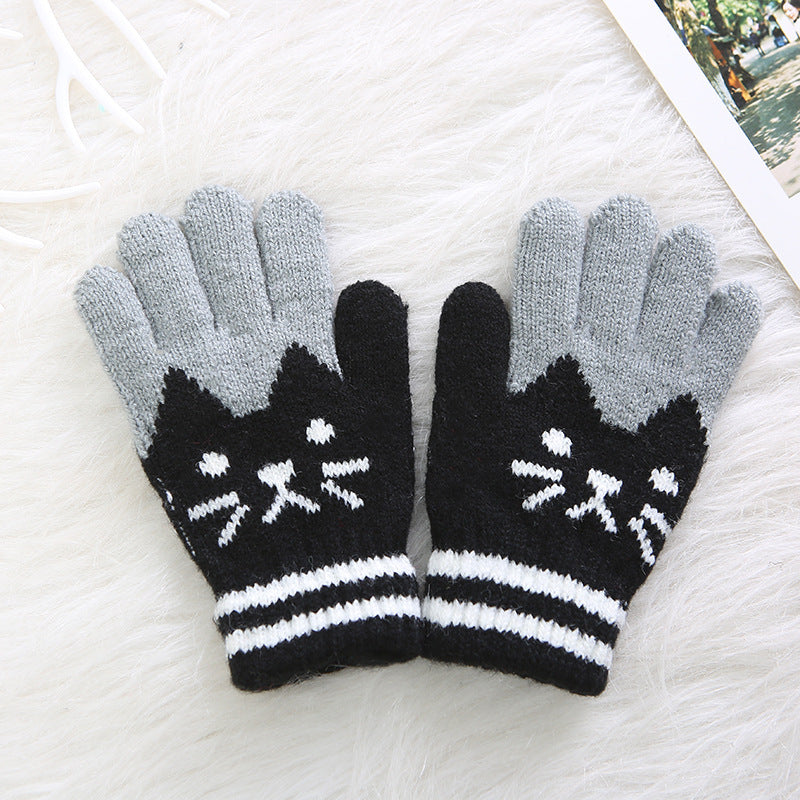 Gants pour enfant avec motif chat - 𝓢𝓱𝓸𝓹𝓵𝓮𝓬𝔂