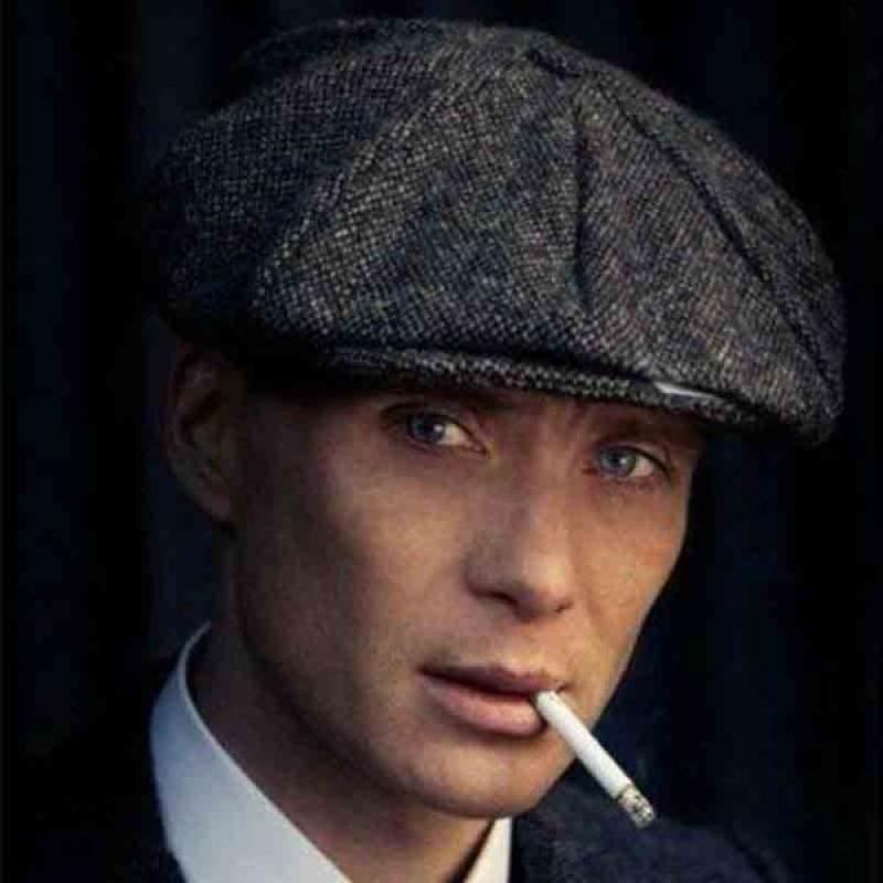 Wool Newsboy Caps Men Herringbone Flat Caps Gatsby - 𝓢𝓱𝓸𝓹𝓵𝓮𝓬𝔂