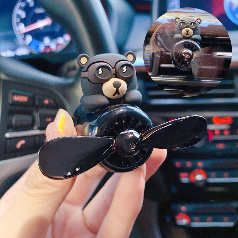 Aviator Bears Car Air Outlet Aromatherapy Ornaments - 𝓢𝓱𝓸𝓹𝓵𝓮𝓬𝔂