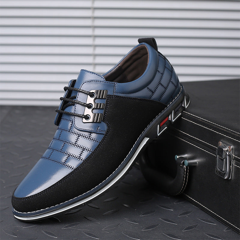 Casual Leather Shoes Men's Shoes British Shoes - 𝓢𝓱𝓸𝓹𝓵𝓮𝓬𝔂