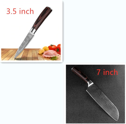 Carpenter's Special Set 6-piece Set 8-piece Set Knife Chef Knife Kitchen Knife Cooking - 𝓢𝓱𝓸𝓹𝓵𝓮𝓬𝔂
