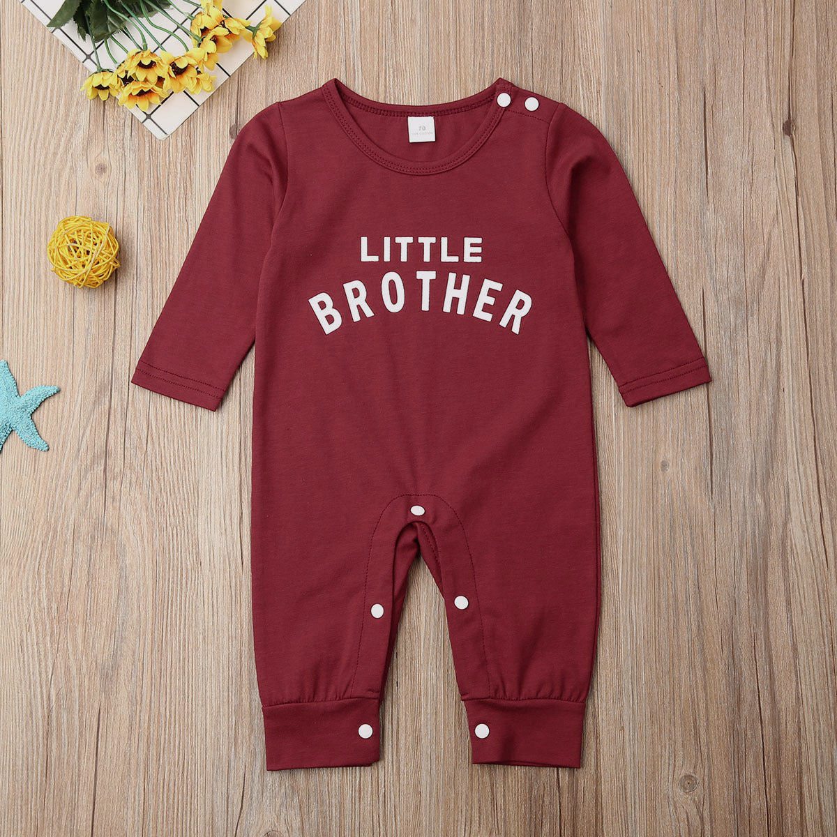 Male Alphabet Long Sleeved Romper Newborn Baby Jumpsuit Female Baby Casual Romper - 𝓢𝓱𝓸𝓹𝓵𝓮𝓬𝔂