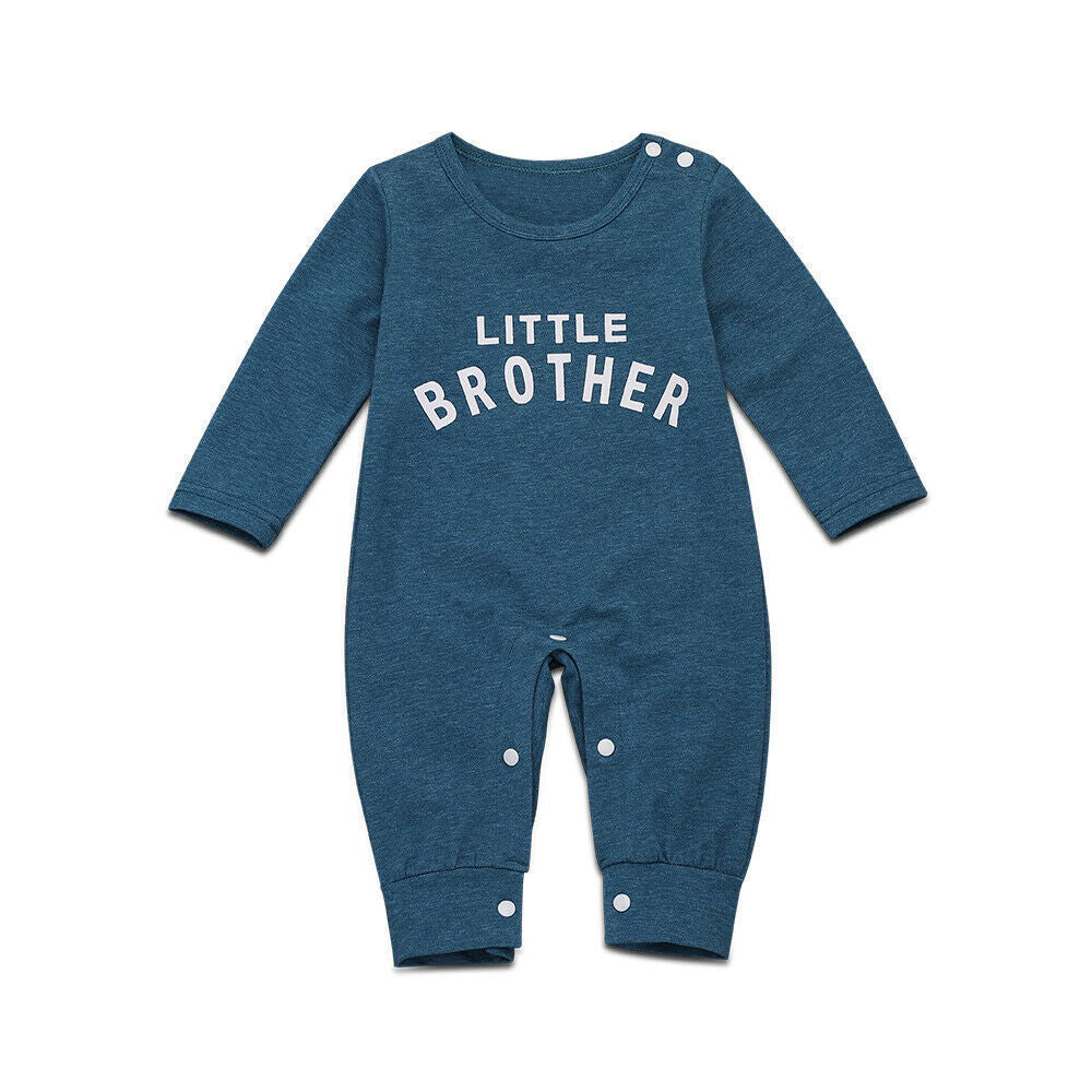 Male Alphabet Long Sleeved Romper Newborn Baby Jumpsuit Female Baby Casual Romper - 𝓢𝓱𝓸𝓹𝓵𝓮𝓬𝔂