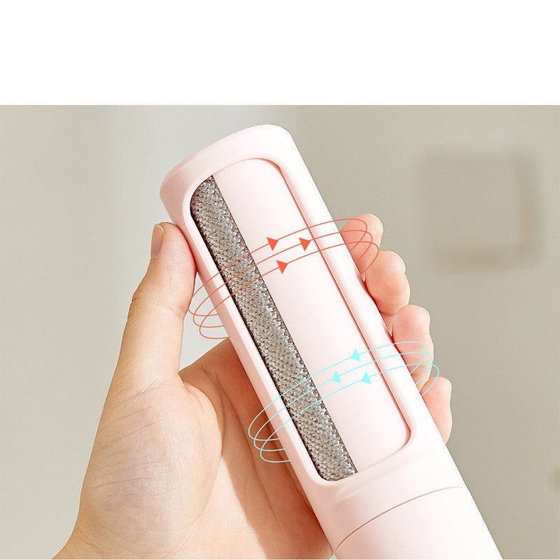 2-1 Reusable Pet Hair Remover Brush Lint Roller Portable Effective Self Cleaning Tool for Cat Dog Fur Hair Dust Removal Brush - 𝓢𝓱𝓸𝓹𝓵𝓮𝓬𝔂