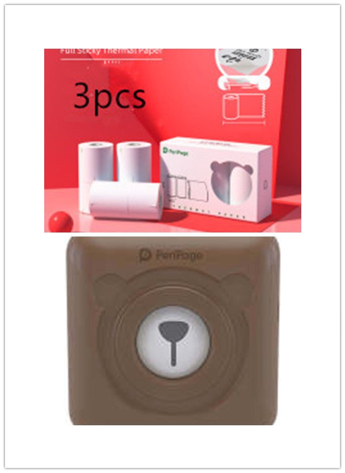 Portable Handheld Label Mini Thermal Printer - 𝓢𝓱𝓸𝓹𝓵𝓮𝓬𝔂