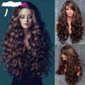 Curly Big Wave Rose Net Wig - 𝓢𝓱𝓸𝓹𝓵𝓮𝓬𝔂
