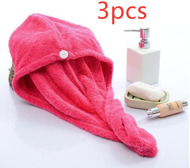 Women's Hair Dryer Cap, Absorbent Dry Hair Towel - 𝓢𝓱𝓸𝓹𝓵𝓮𝓬𝔂