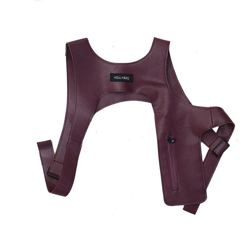 Tactical Function Vest Package Tooling TrendyBrand With PU Waistcoat Vest For Men And Women - 𝓢𝓱𝓸𝓹𝓵𝓮𝓬𝔂