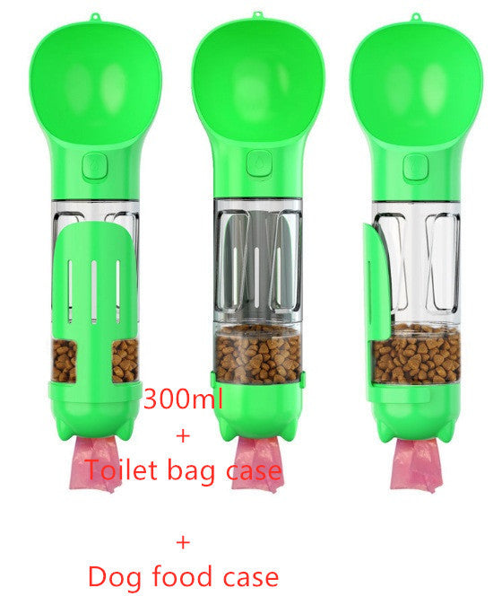 Pet Water Bottle Feeder Bowl Garbage Bag Storage Portable Pet Outdoor Travel 3 In 1 Dog Water Bottle - 𝓢𝓱𝓸𝓹𝓵𝓮𝓬𝔂