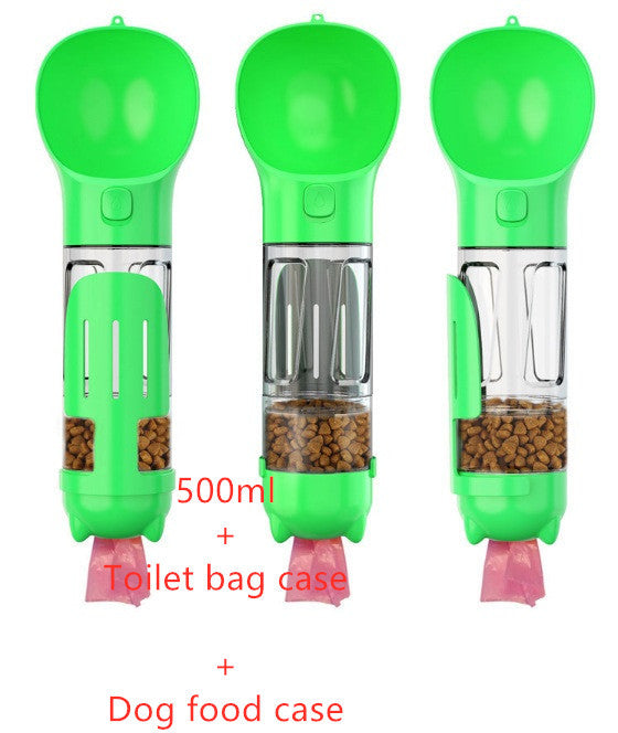 Pet Water Bottle Feeder Bowl Garbage Bag Storage Portable Pet Outdoor Travel 3 In 1 Dog Water Bottle - 𝓢𝓱𝓸𝓹𝓵𝓮𝓬𝔂