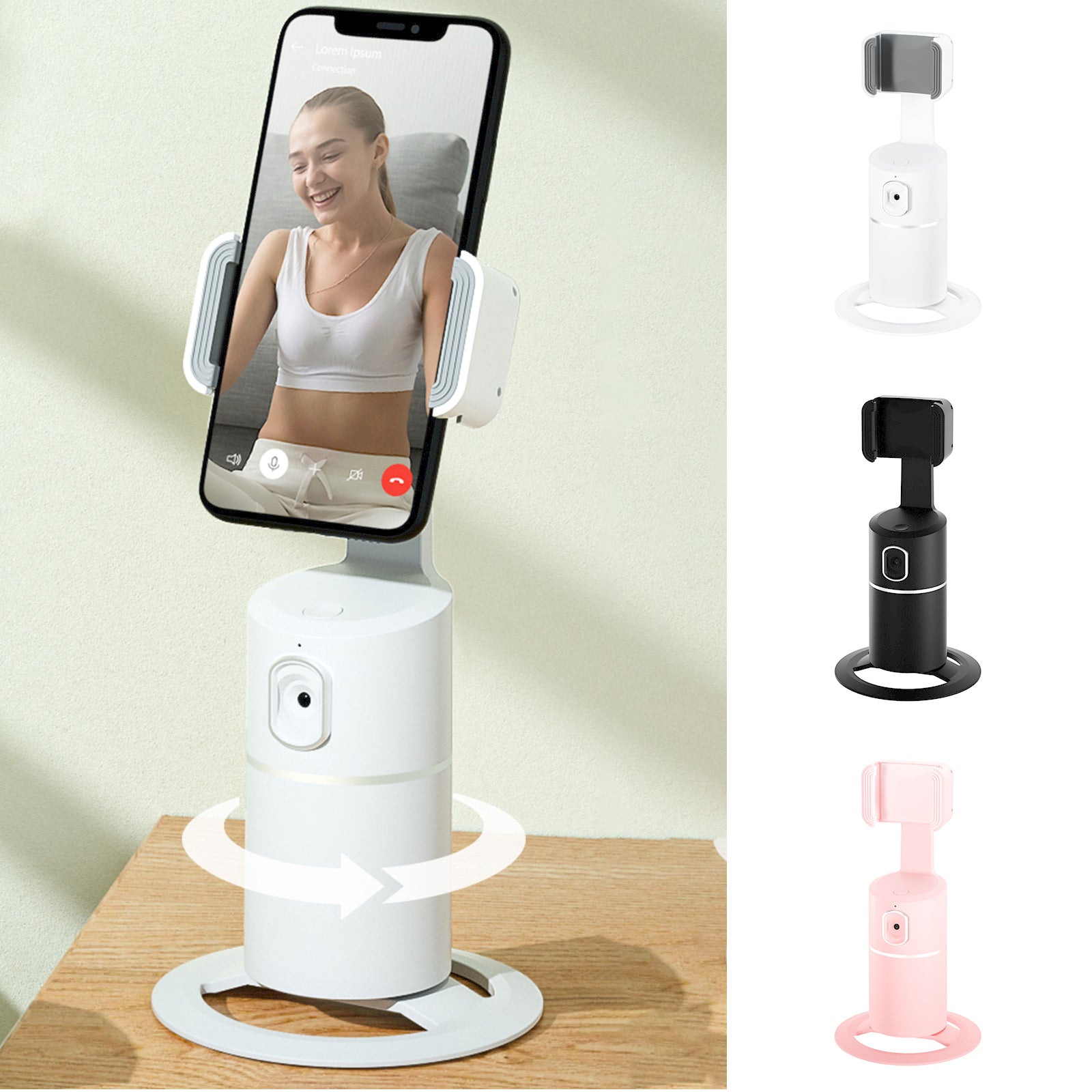 Smart Face Recognition Tracking PTZ Mobile Phone Stand Anchor Live Broadcast Stand - 𝓢𝓱𝓸𝓹𝓵𝓮𝓬𝔂