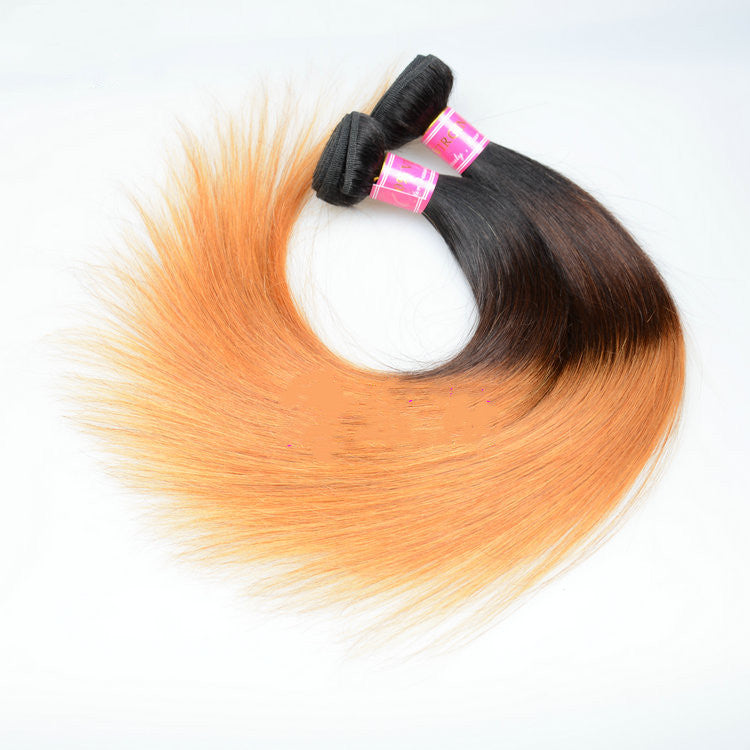 Straight hair weave hand woven hair wig for ladies - 𝓢𝓱𝓸𝓹𝓵𝓮𝓬𝔂