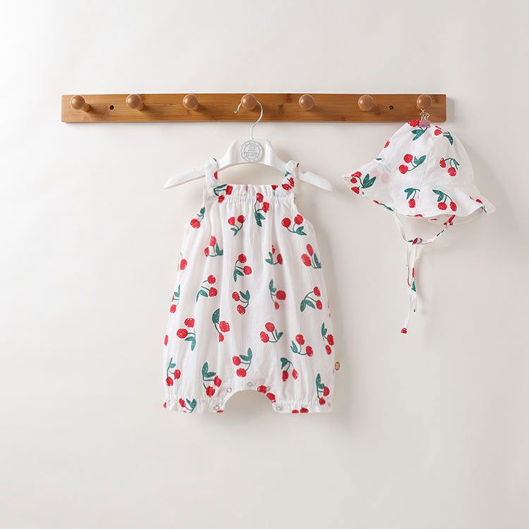 Baby Clothes Summer Clothes Thin Female Baby Bag Shorts Net Red Baby Clothes Cute Ins Wind Boxer Romper - 𝓢𝓱𝓸𝓹𝓵𝓮𝓬𝔂