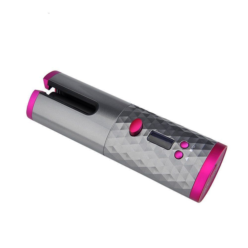 Curling Iron USB Wireless Multifunctional Charging Curler - 𝓢𝓱𝓸𝓹𝓵𝓮𝓬𝔂