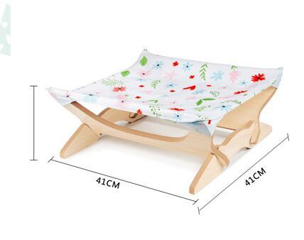 Pet Wooden Cat Hammock - 𝓢𝓱𝓸𝓹𝓵𝓮𝓬𝔂