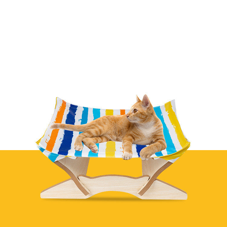 Pet Wooden Cat Hammock - 𝓢𝓱𝓸𝓹𝓵𝓮𝓬𝔂